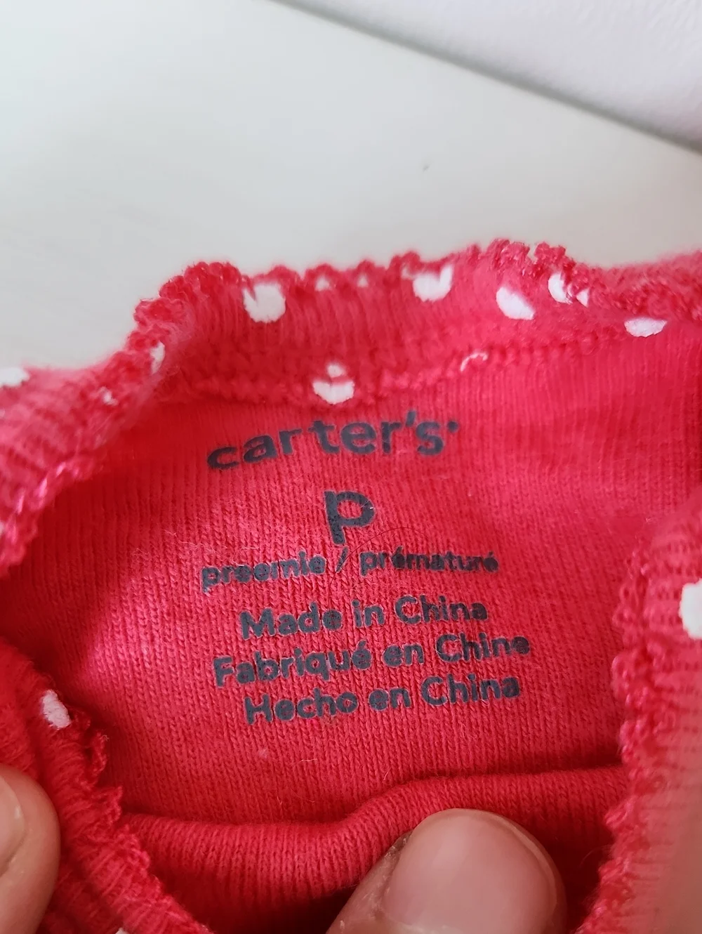 CARTER'S PETITE BABY GIRL CLOTHES